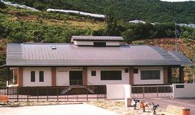 竹森時沢地区農業集落排水処理施設の写真